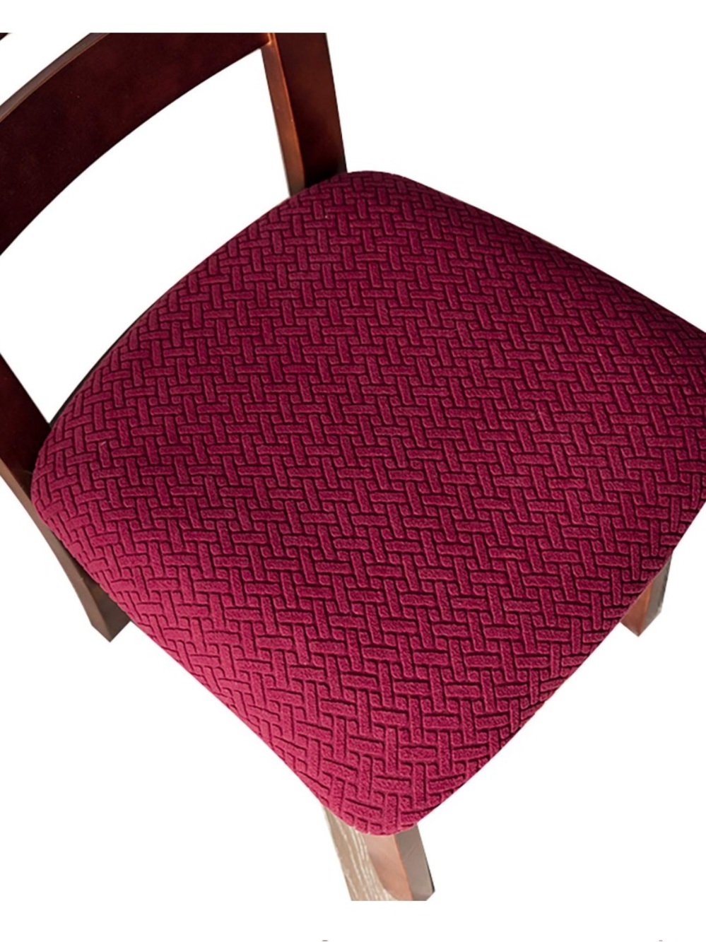 Seat Covers 6Pc Set - WINE RED